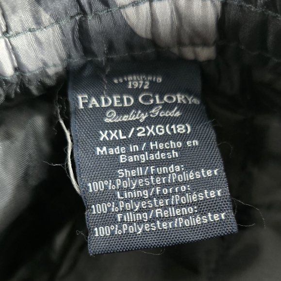 Faded Glory Youth Insulated Winter Snow Pant size 18 - Picture 5 of 6